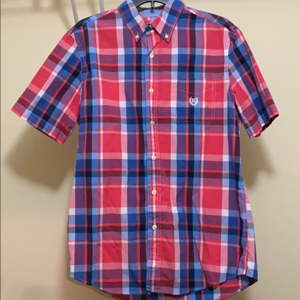 Chaps Short sleeve button down